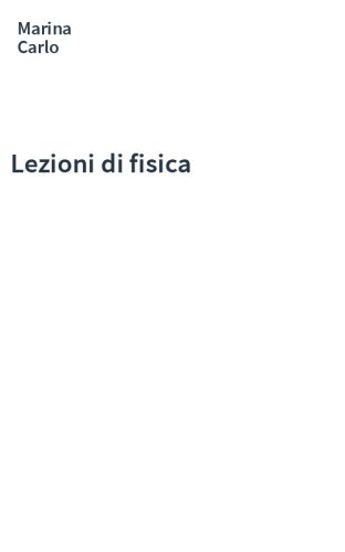 Lezioni di fisica
