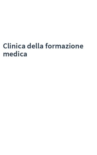 Clinica della formazione medica