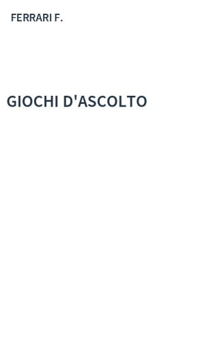 GIOCHI D'ASCOLTO