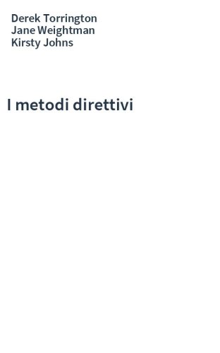 I metodi direttivi