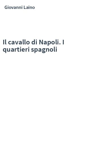 Il cavallo di Napoli. I quartieri spagnoli