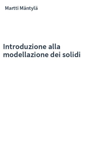 Introduzione alla modellazione dei solidi