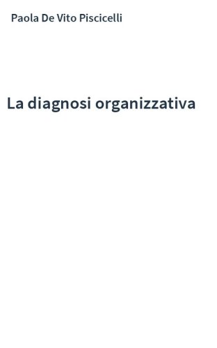 La diagnosi organizzativa
