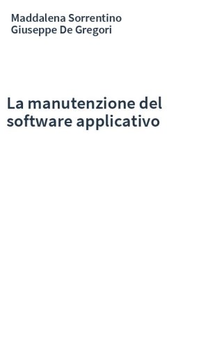 La manutenzione del software applicativo