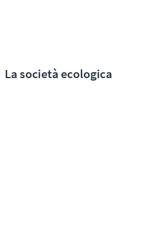 La società ecologica
