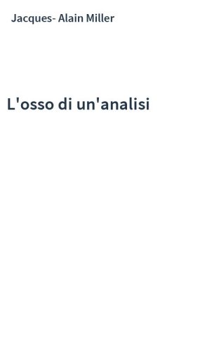 L'osso di un'analisi