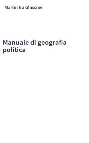 Manuale di geografia politica