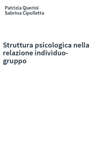 Struttura psicologica nella relazione individuo-gruppo
