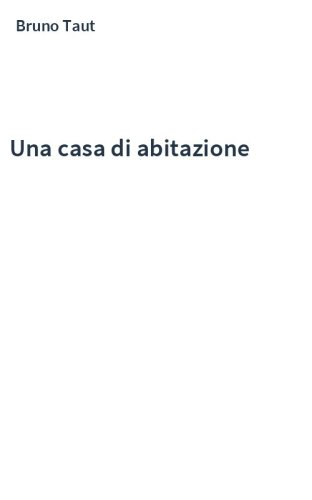Una casa di abitazione