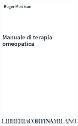 Manuale di terapia omeopatica