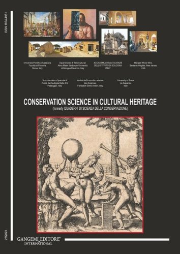 Conservation science in cultural heritage (formerly Quaderni di scienza della conservazione)