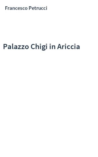Palazzo Chigi in Ariccia