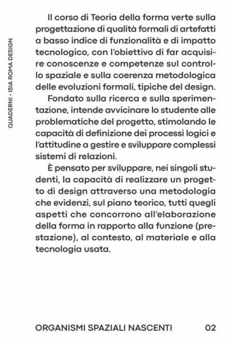 Quaderno Isia