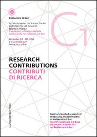 Contributi di ricerca. Ediz. italiana e inglese