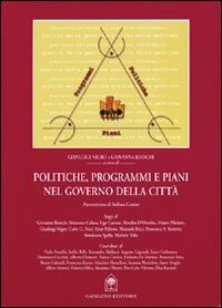Politiche, programmi e piani nel governo della città