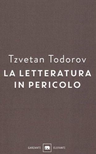 La letteratura in pericolo