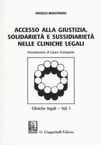 Accesso alle giustizia, solidarietà e sussidiarietà nelle cliniche legali. Cliniche legali