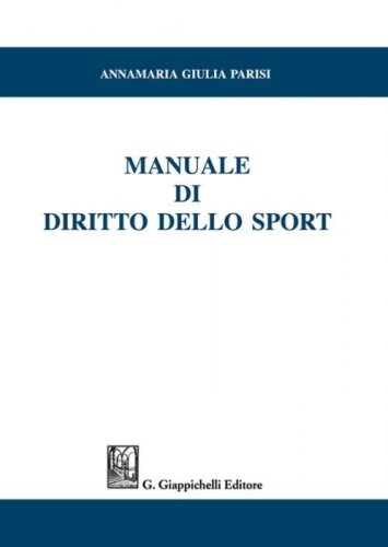 Manuale di diritto dello sport