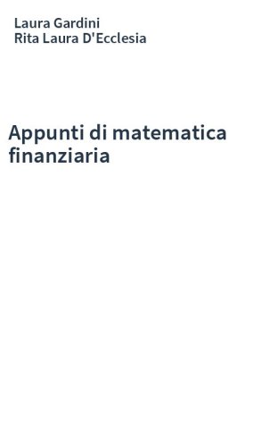 Appunti di matematica finanziaria