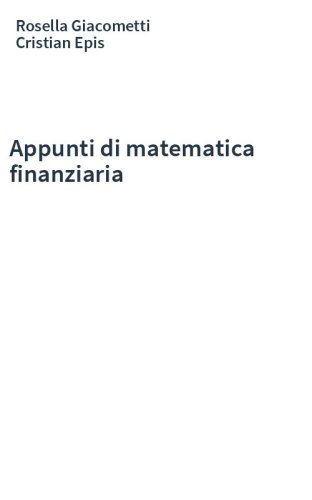 Appunti di matematica finanziaria
