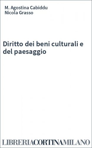 Diritto dei beni culturali e del paesaggio