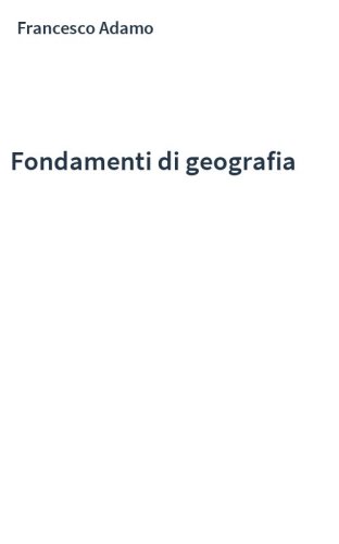 Fondamenti di geografia