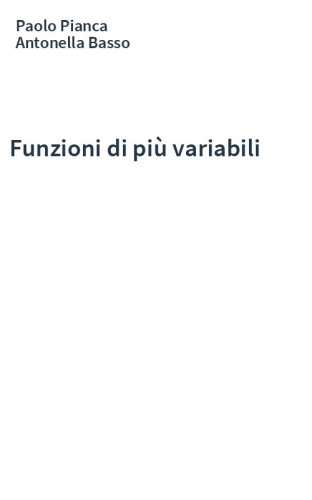 Funzioni di più variabili