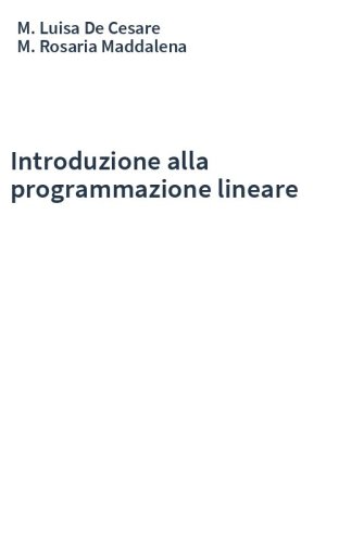 Introduzione alla programmazione lineare