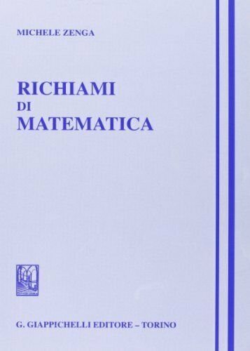 Richiami di matematica