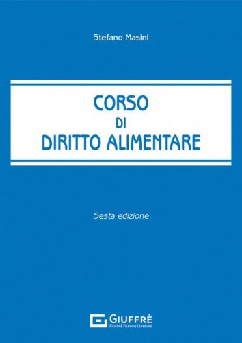 Corso di diritto alimentare