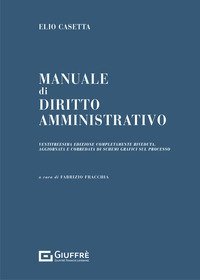 Manuale di diritto amministrativo