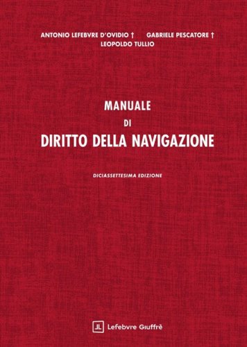 Manuale di diritto della navigazione