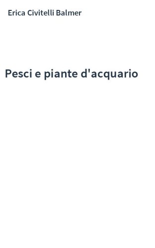 Pesci e piante d'acquario