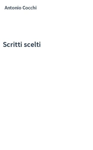 Scritti scelti