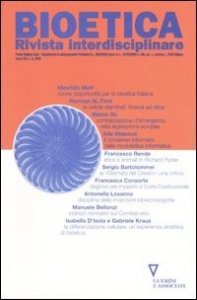 Bioetica. Rivista interdisciplinare (2006)
