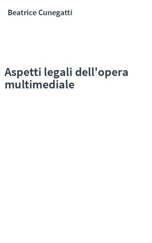 Aspetti legali dell'opera multimediale