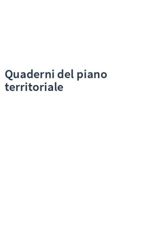 Quaderni del piano territoriale