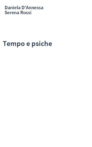 Tempo e psiche
