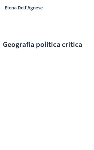 Geografia politica critica
