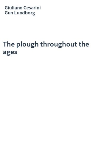 The plough throughout the ages