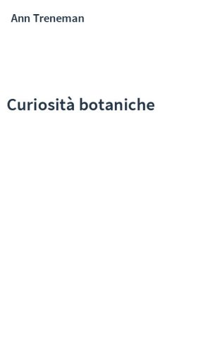 Curiosità botaniche