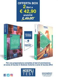Hoepli Test. Scienze motorie. Box: manuale di teoria con esempi-Esercizi e simulazioni. Per i test di ammissione