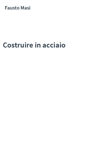 Costruire in acciaio