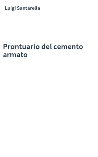 Prontuario del cemento armato