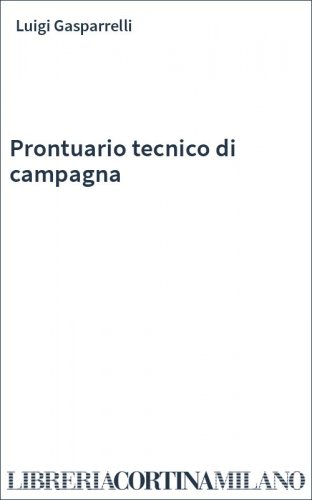 Prontuario tecnico di campagna