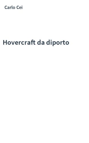 Hovercraft da diporto