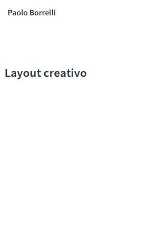 Layout creativo