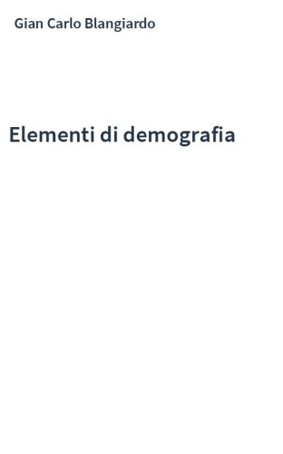 Elementi di demografia