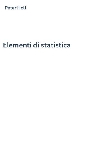 Elementi di statistica
