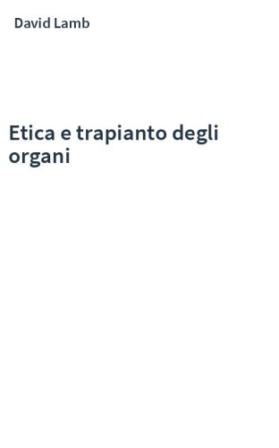 Etica e trapianto degli organi